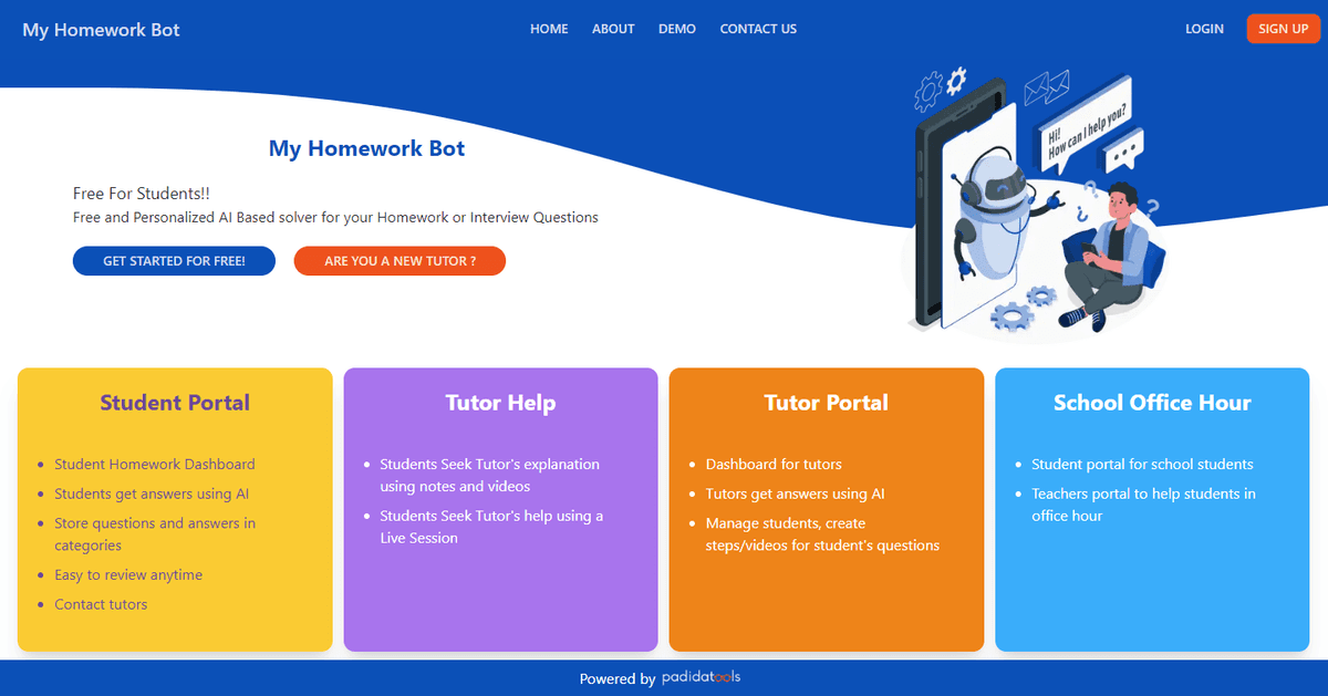 My Homework Bot